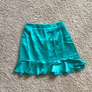 Revolve satin mini skirt never worn!
